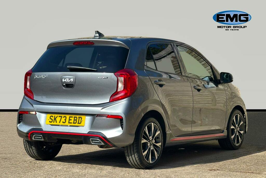 Kia Picanto 1.0 Dpi Gt Line Hatchback Amt Ss SK73EBD Grey #6