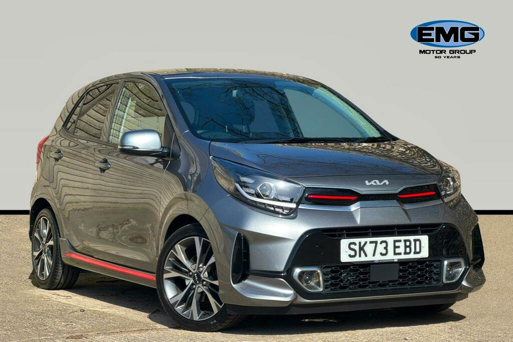 Kia Picanto 1.0 Dpi Gt Line Hatchback Amt Ss Grey
