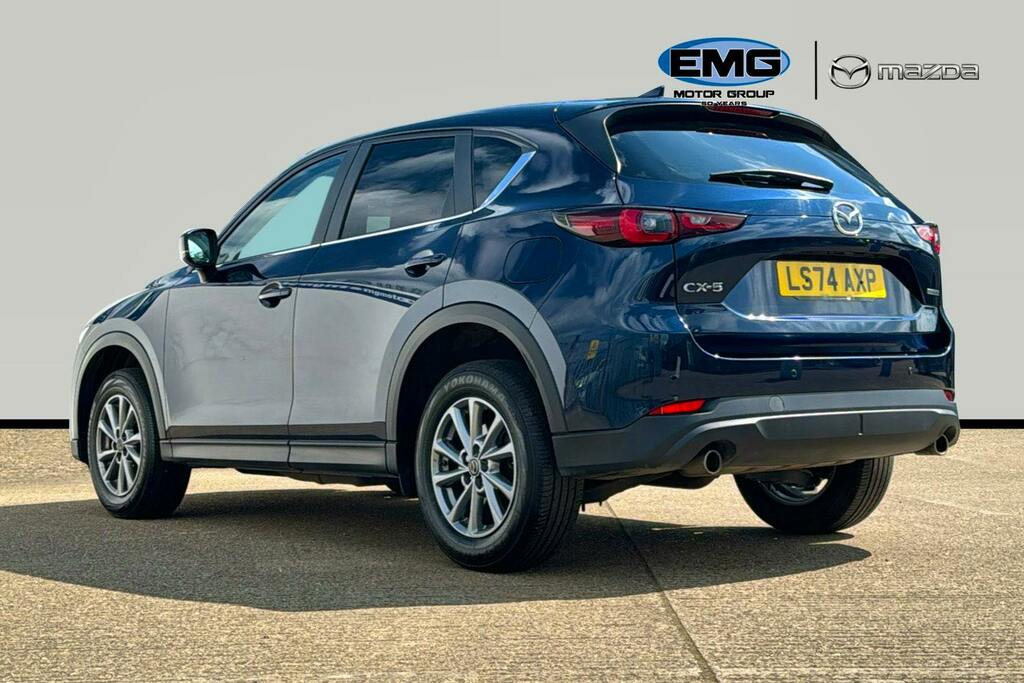 Mazda CX-5 2.0 E Skyactiv G Mhev Centre Line Suv M LS74AXP Blue #4
