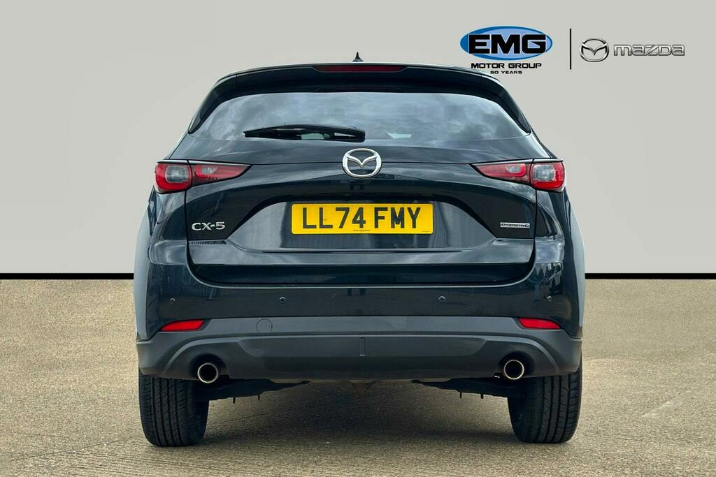Mazda CX-5 2.0 E Skyactiv G Mhev Exclusive Line Suv Petro LL74FMY Black #5
