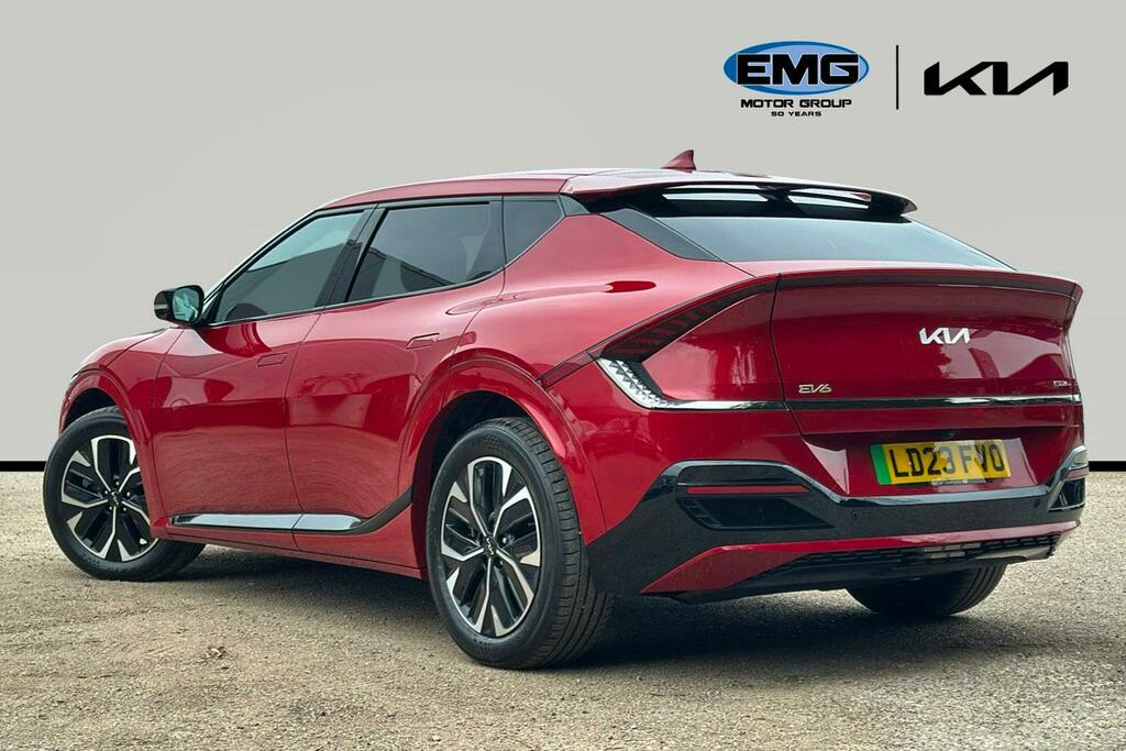 Kia EV6 77.4Kwh Gt Line Hatchback Awd LD23FVO Red #4