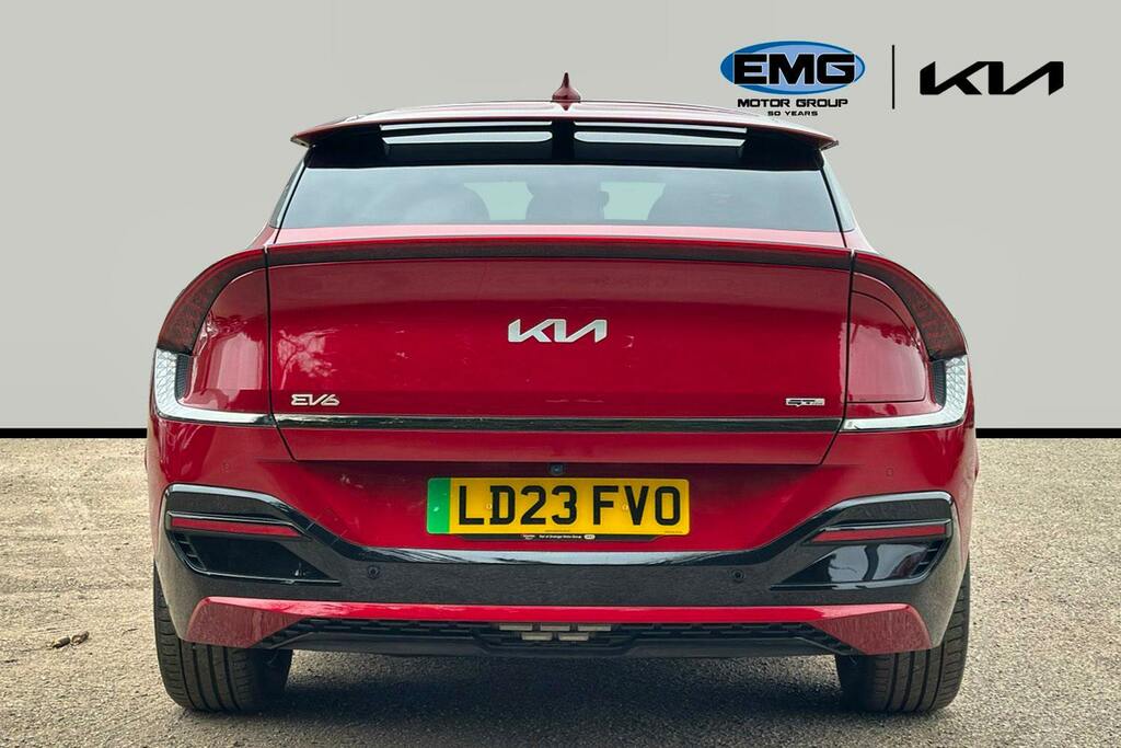 Kia EV6 77.4Kwh Gt Line Hatchback Awd LD23FVO Red #5