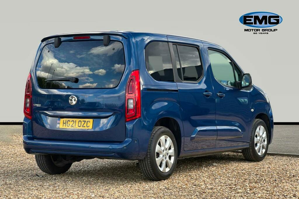 Vauxhall Combo Life 1.2 Turbo Se Mpv Ss HG21OZC Blue #6