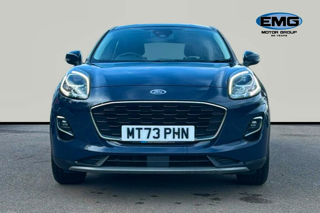Ford Puma 1.0T Ecoboost Mhev Titanium Suv Hybrid MT73PHN Blue #2