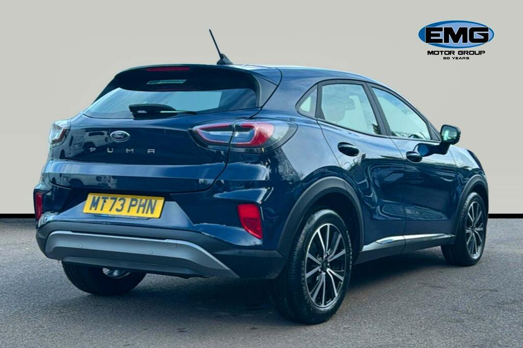 Ford Puma 1.0T Ecoboost Mhev Titanium Suv Hybrid MT73PHN Blue #6