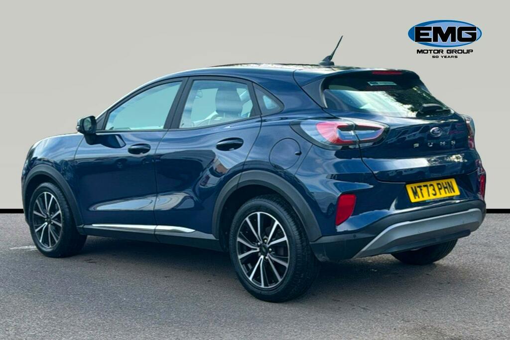 Ford Puma 1.0T Ecoboost Mhev Titanium Suv Hybrid MT73PHN Blue #4
