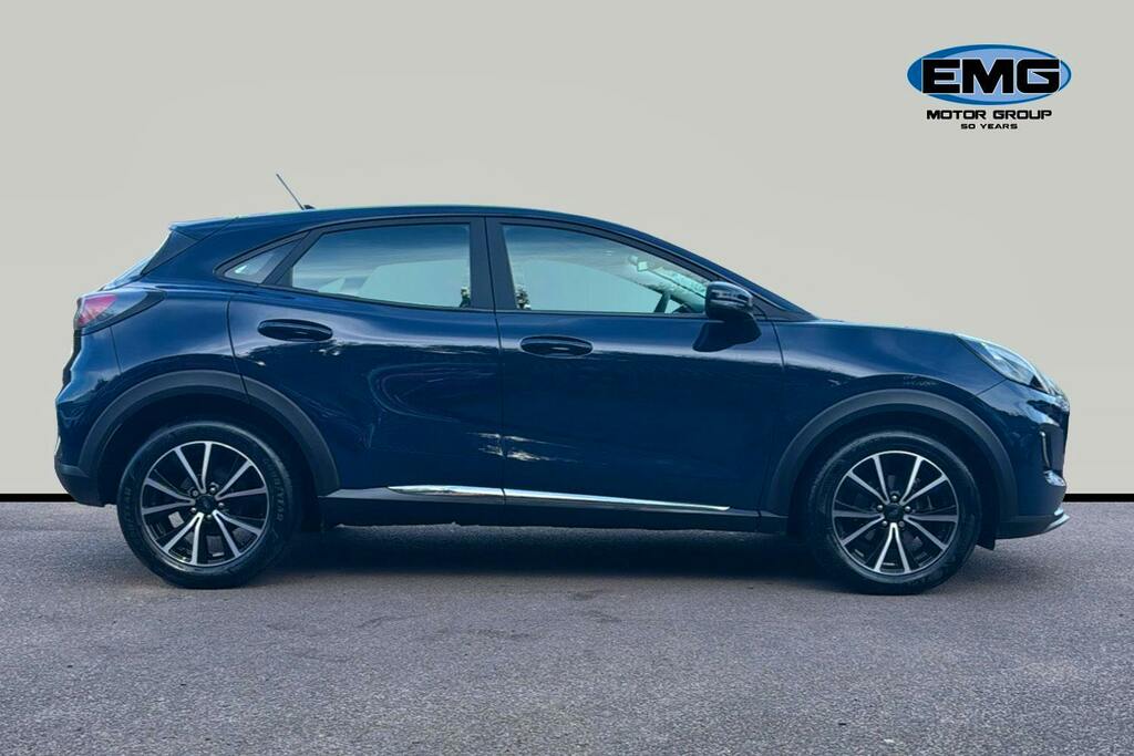 Ford Puma 1.0T Ecoboost Mhev Titanium Suv Hybrid MT73PHN Blue #3
