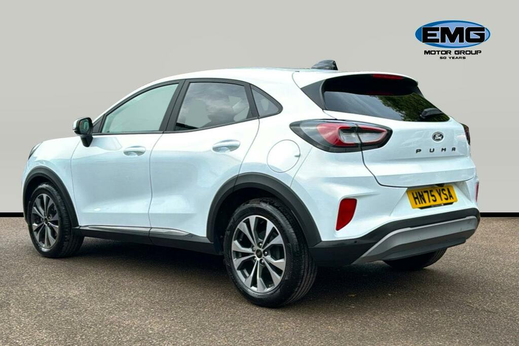 Ford Puma 1.0T Ecoboost Mhev Titanium Suv Hybrid HN75YSA White #4