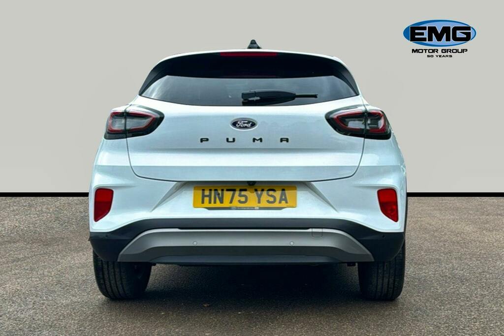 Ford Puma 1.0T Ecoboost Mhev Titanium Suv Hybrid HN75YSA White #5