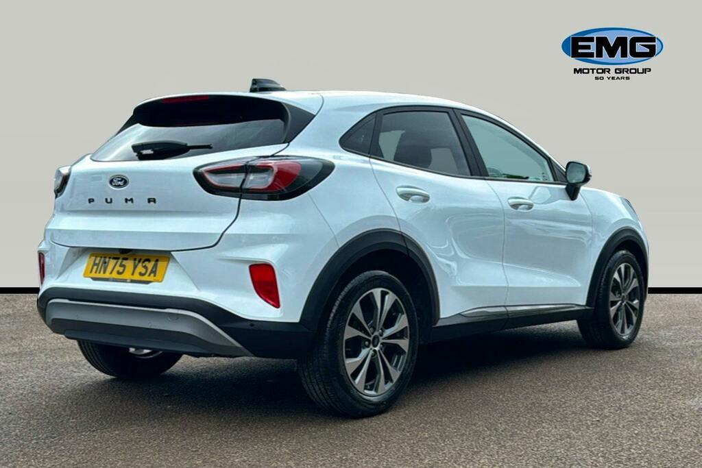 Ford Puma 1.0T Ecoboost Mhev Titanium Suv Hybrid HN75YSA White #6