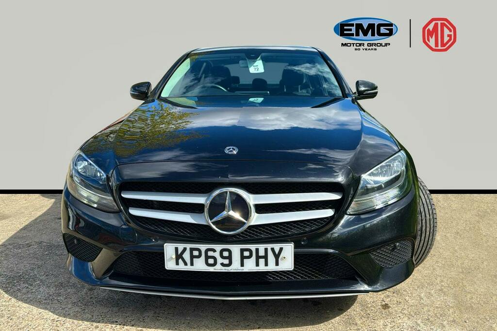 Mercedes-Benz C Class 1.5 C200 Mhev Eq Boost Se Saloon G Tron KP69PHY Black #2