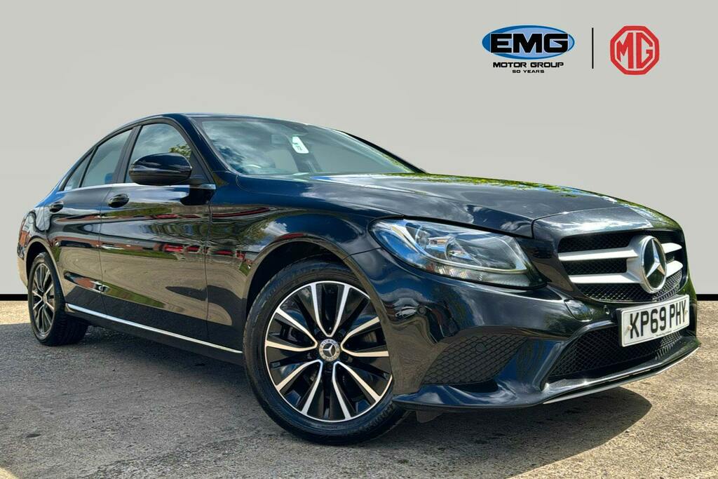 Mercedes-Benz C Class 1.5 C200 Mhev Eq Boost Se Saloon G Tron Black