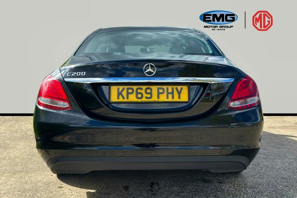 Mercedes-Benz C Class 1.5 C200 Mhev Eq Boost Se Saloon G Tron KP69PHY Black #5