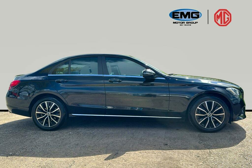 Mercedes-Benz C Class 1.5 C200 Mhev Eq Boost Se Saloon G Tron KP69PHY Black #3