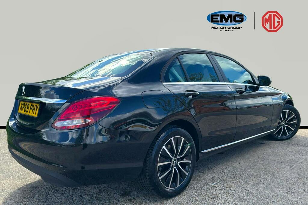 Mercedes-Benz C Class 1.5 C200 Mhev Eq Boost Se Saloon G Tron KP69PHY Black #6