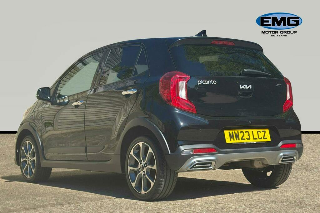 Kia Picanto 1.0 Dpi X Line S Hatchback Amt Ss MW23LCZ Black #4