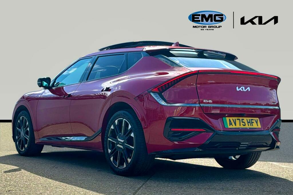Kia EV6 84Kwh Gt Line S Hatchback AV75HFY Red #4