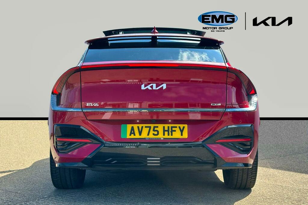 Kia EV6 84Kwh Gt Line S Hatchback AV75HFY Red #5