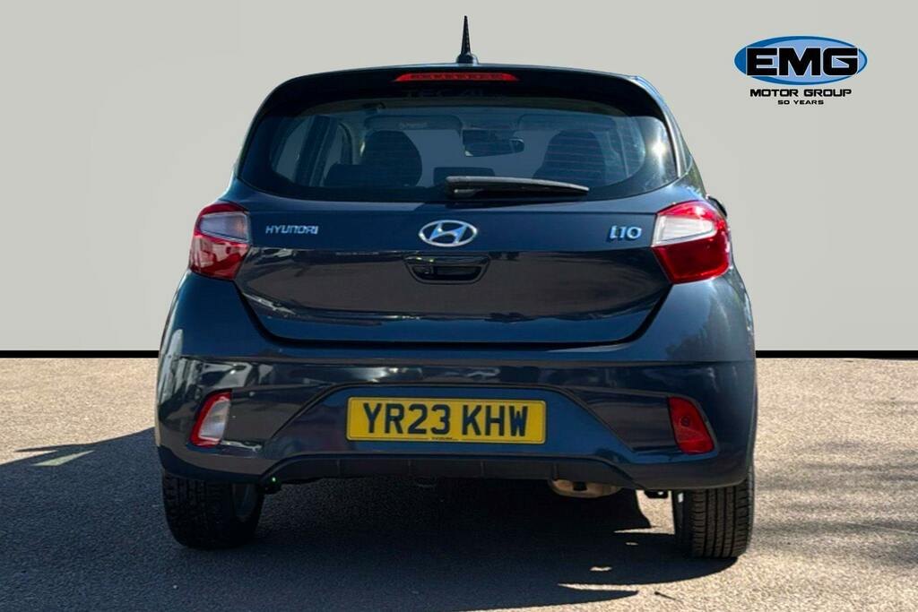 Hyundai I10 1.0 Se Connect Hatchback Ss YR23KHW Grey #5