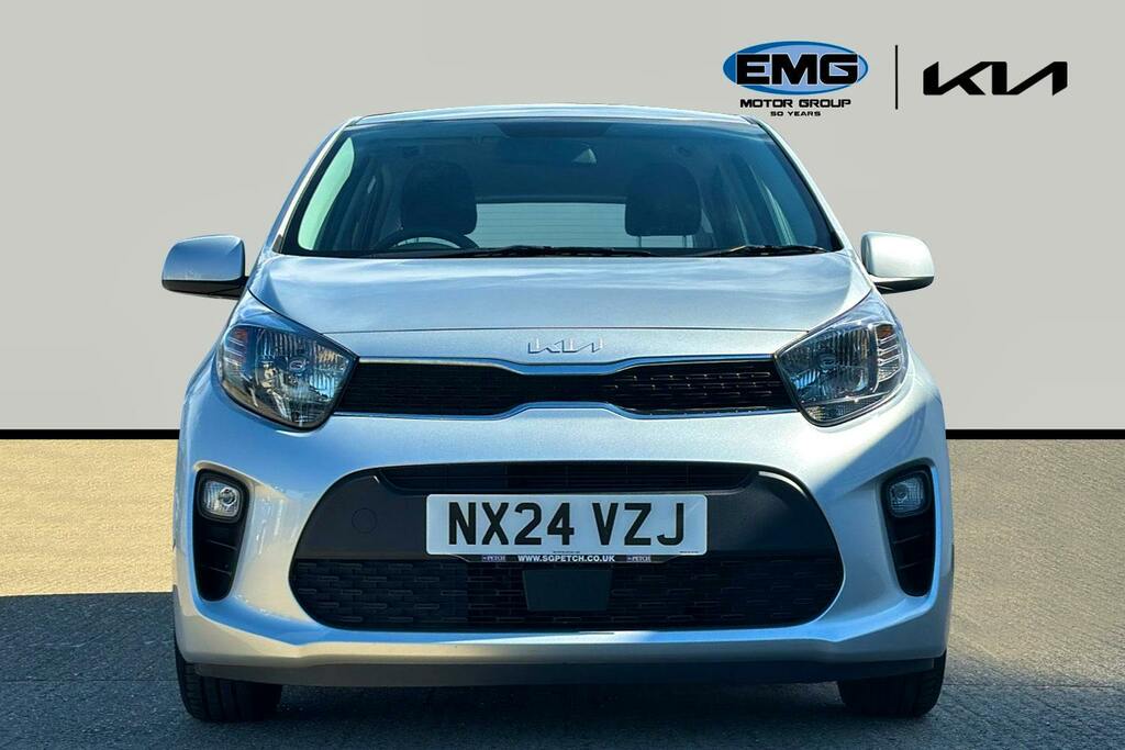 Kia Picanto 1.0 Dpi 2 Hatchback Ss NX24VZJ Silver #2