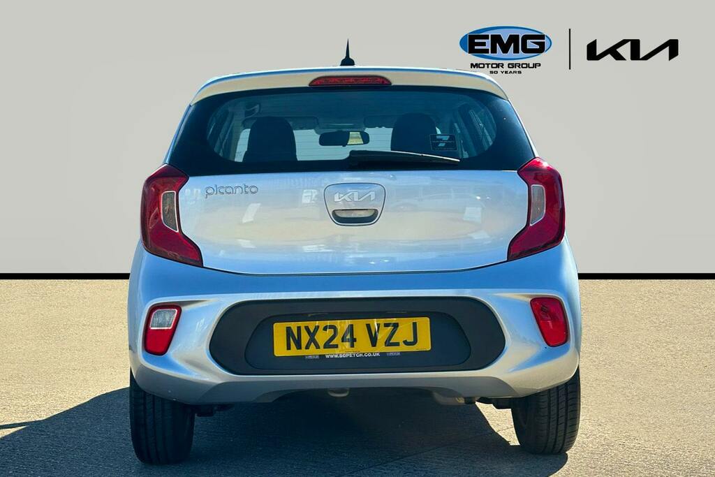 Kia Picanto 1.0 Dpi 2 Hatchback Ss NX24VZJ Silver #5