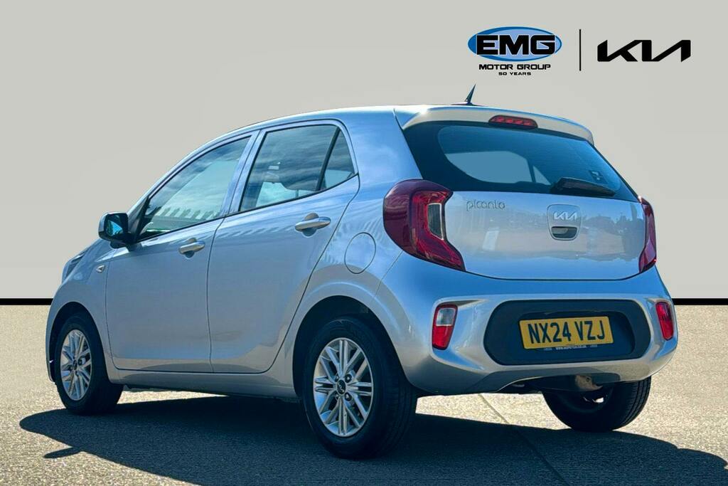 Kia Picanto 1.0 Dpi 2 Hatchback Ss NX24VZJ Silver #4