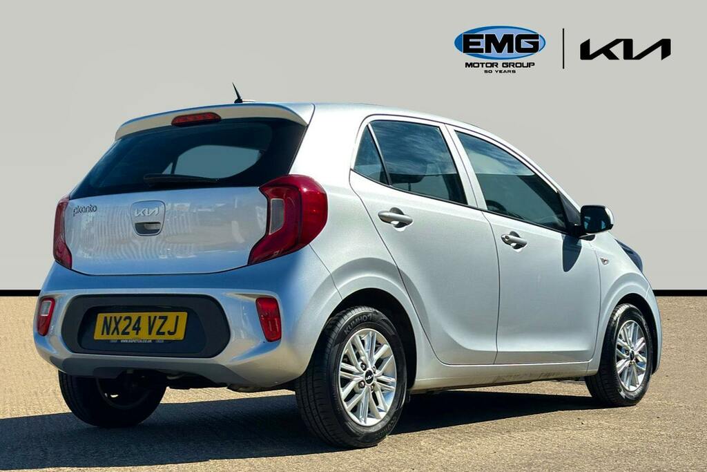 Kia Picanto 1.0 Dpi 2 Hatchback Ss NX24VZJ Silver #6