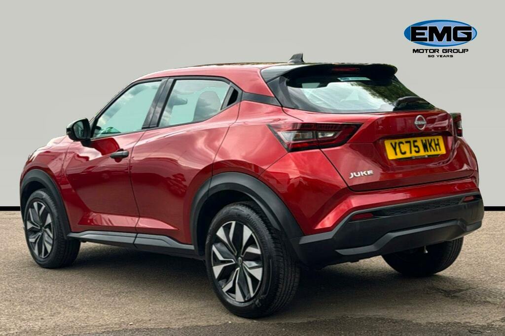 Nissan Juke 1.0 Dig T Acenta Premium Suv S YC75WKH Red #4