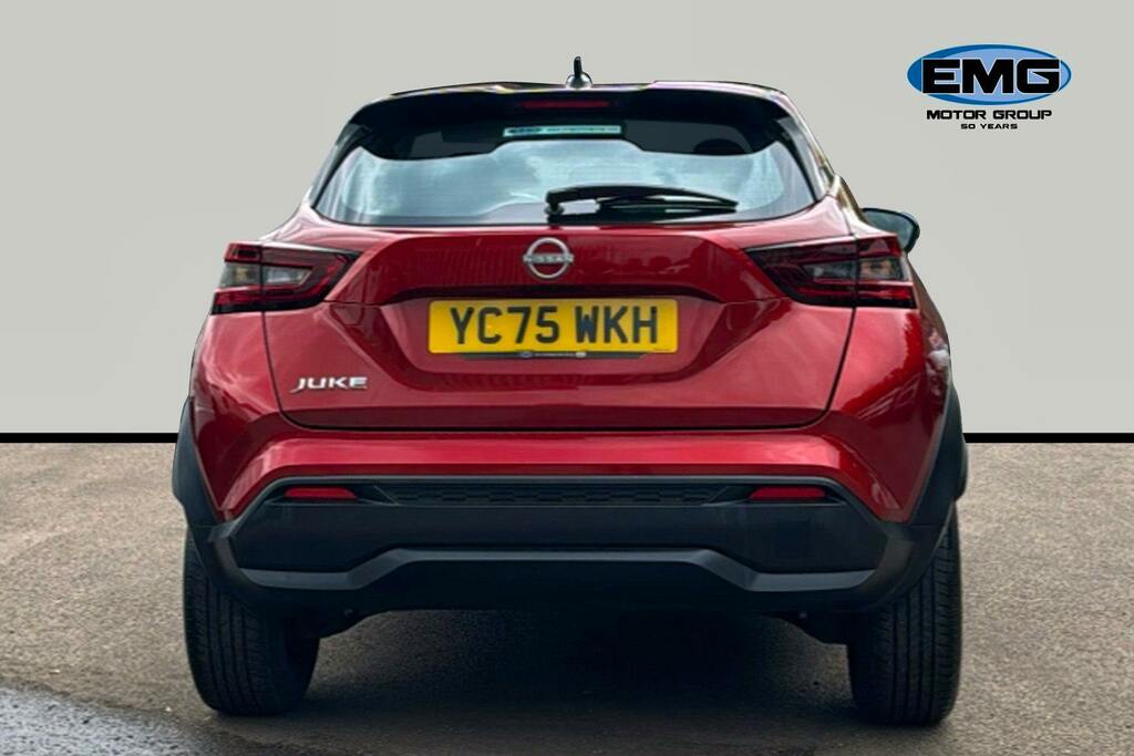 Nissan Juke 1.0 Dig T Acenta Premium Suv S YC75WKH Red #5