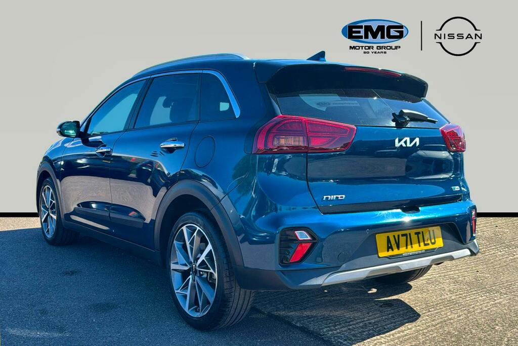 Kia Niro 1.6 Gdi 4 Suv Hybrid Dct Ss AV71TLU Blue #4