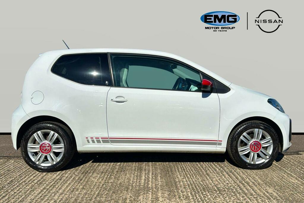 Volkswagen Up 1.0 Up Beats Hatchback LS17FWX White #3