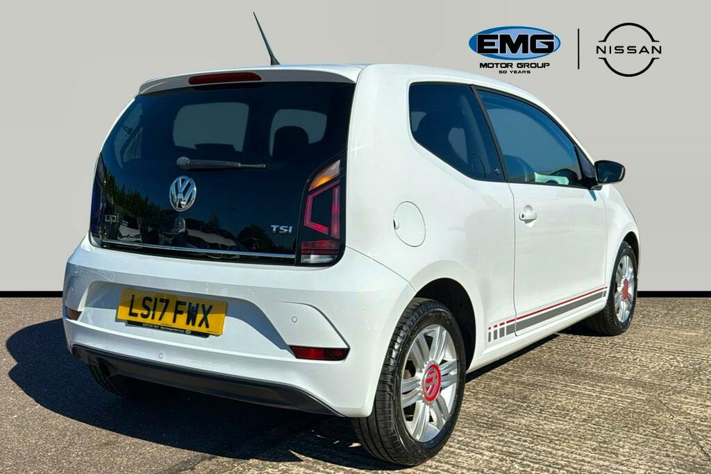 Volkswagen Up 1.0 Up Beats Hatchback LS17FWX White #6