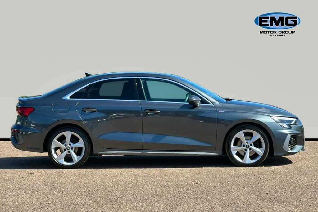 Audi A3 1.0 Tfsi 30 S Line Saloon S Tronic S RF21ZHH Grey #3