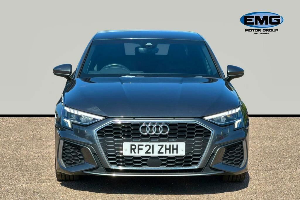 Audi A3 1.0 Tfsi 30 S Line Saloon S Tronic S RF21ZHH Grey #2