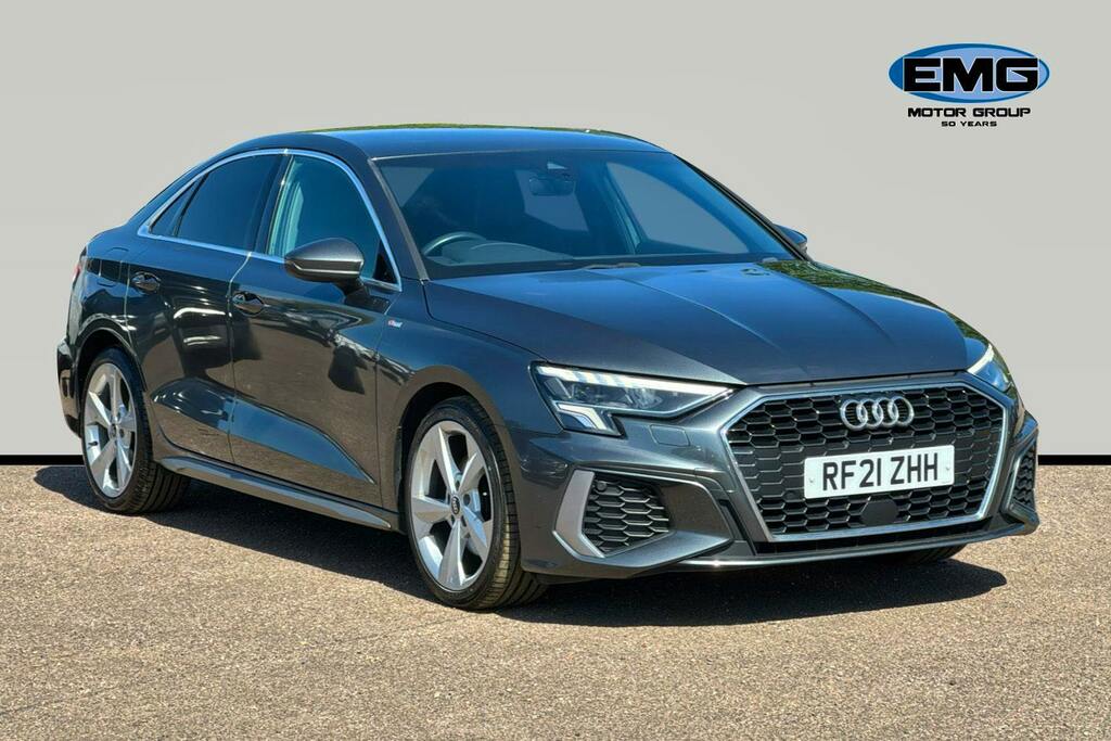 Audi A3 1.0 Tfsi 30 S Line Saloon S Tronic S Grey