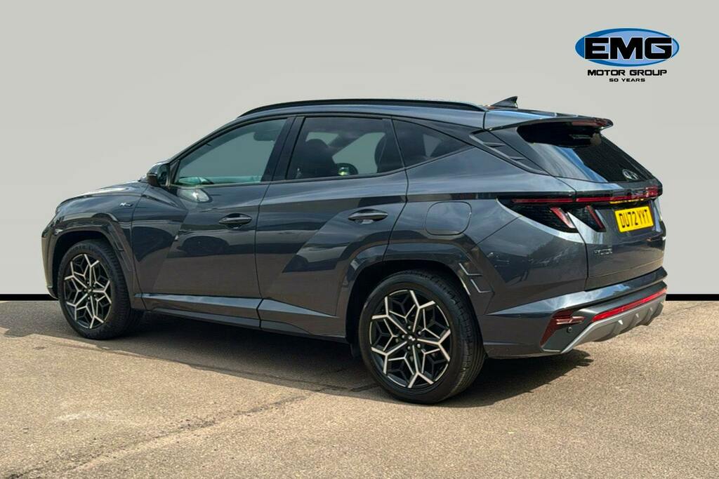 Hyundai Tucson 1.6 T Gdi Mhev N Line S Suv Hybrid Dct DU72YYT Grey #4