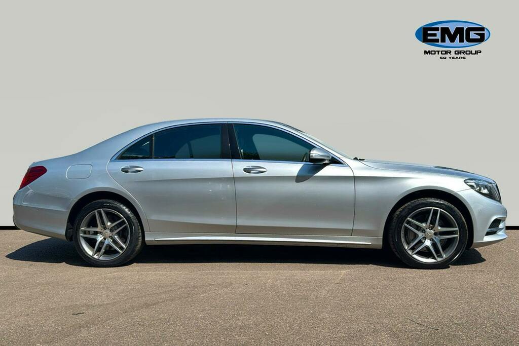 Mercedes-Benz S Class 4.7 S500l V8 Amg Line Saloon 9G Tronic Silver #3