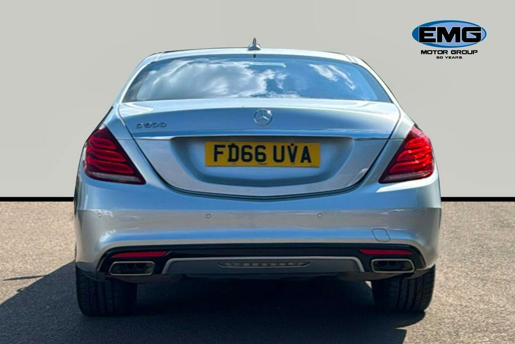 Mercedes-Benz S Class 4.7 S500l V8 Amg Line Saloon 9G Tronic Silver #5