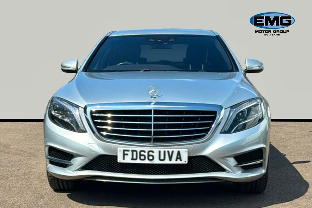 Mercedes-Benz S Class 4.7 S500l V8 Amg Line Saloon 9G Tronic Silver #2