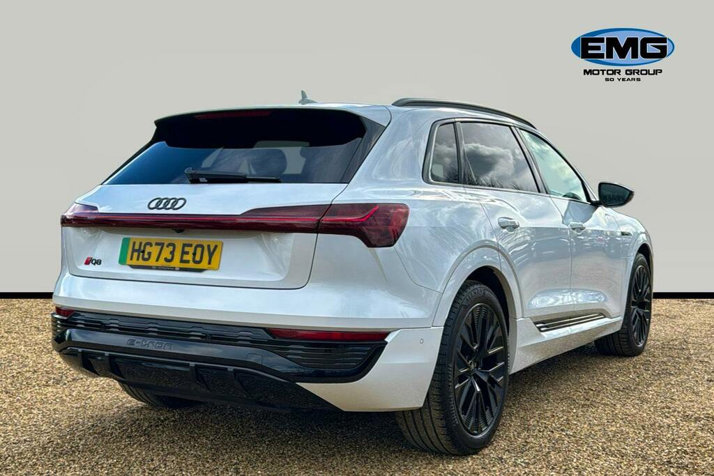 Audi Q8 e tron 55 Black Edition Suv Quattro 114 White #6