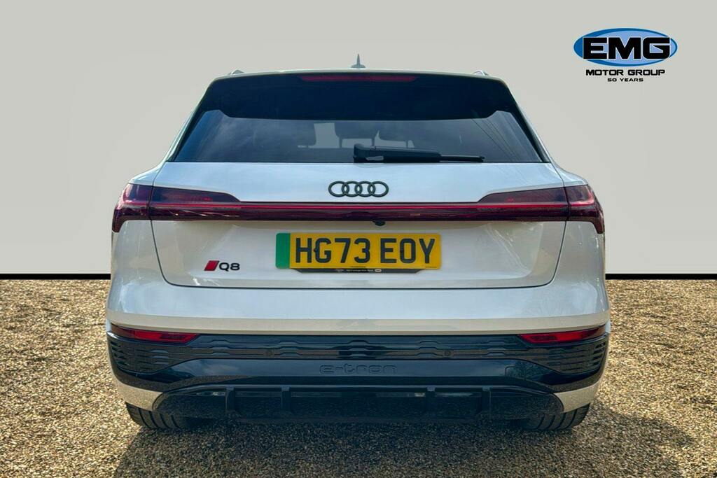 Audi Q8 e tron 55 Black Edition Suv Quattro 114 White #5