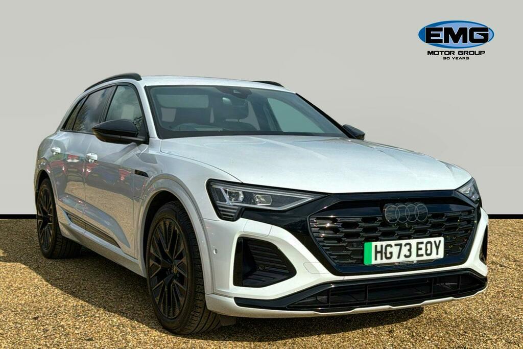 Audi Q8 e tron 55 Black Edition Suv Quattro 114 White