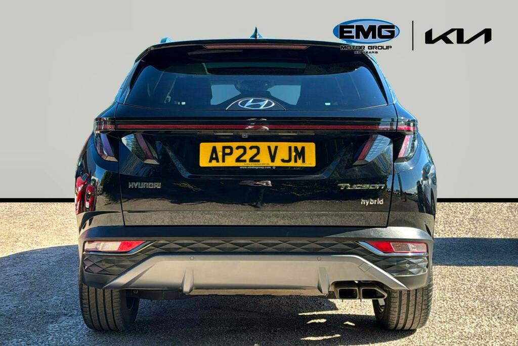 Hyundai Tucson 1.6 H T Gdi Ultimate Suv Hybrid AP22VJM Black #5