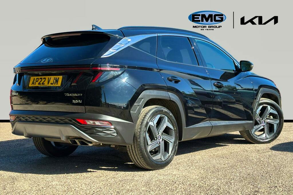 Hyundai Tucson 1.6 H T Gdi Ultimate Suv Hybrid AP22VJM Black #6