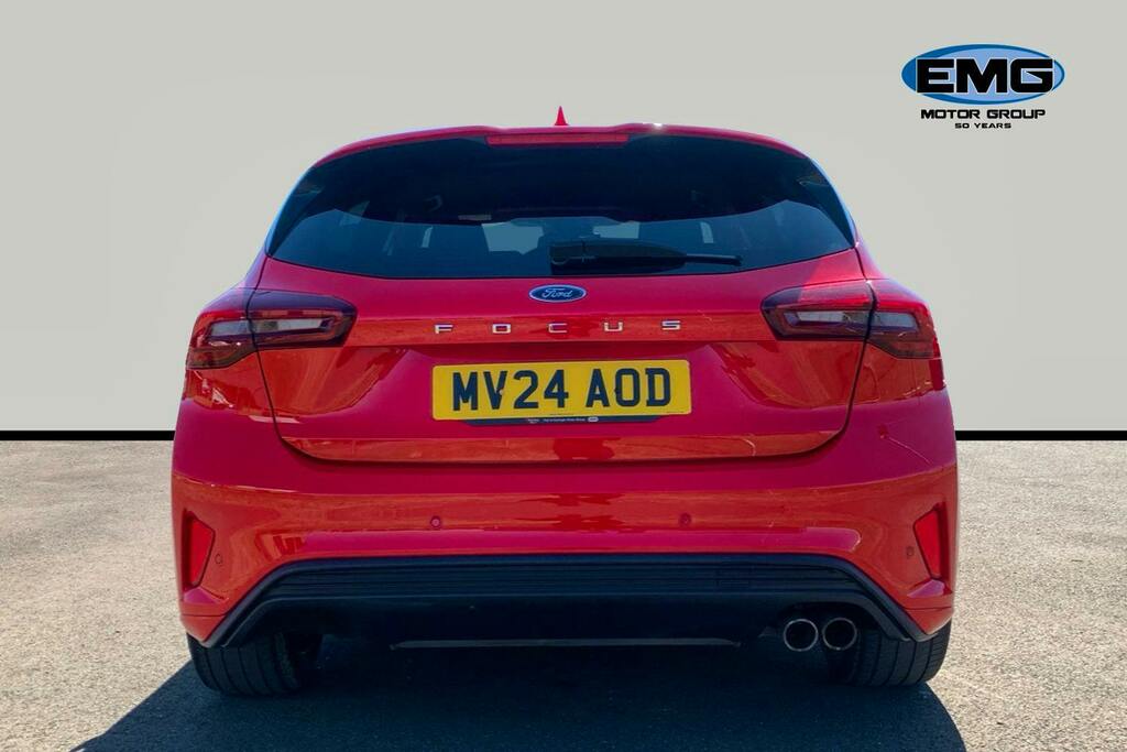 Ford Focus 1.0T Ecoboost Mhev St Line X Hatchback MV24AOD Red #5