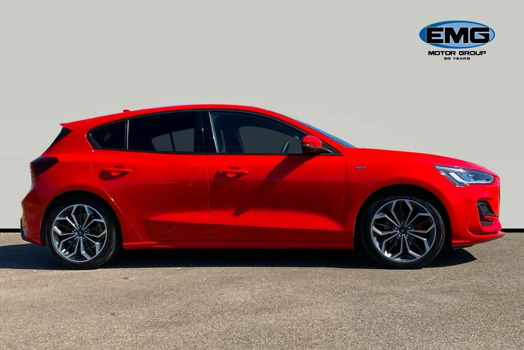 Ford Focus 1.0T Ecoboost Mhev St Line X Hatchback MV24AOD Red #3