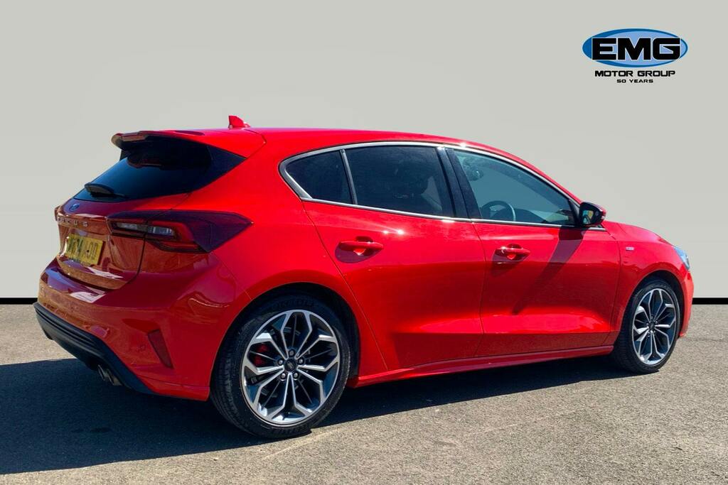 Ford Focus 1.0T Ecoboost Mhev St Line X Hatchback MV24AOD Red #6