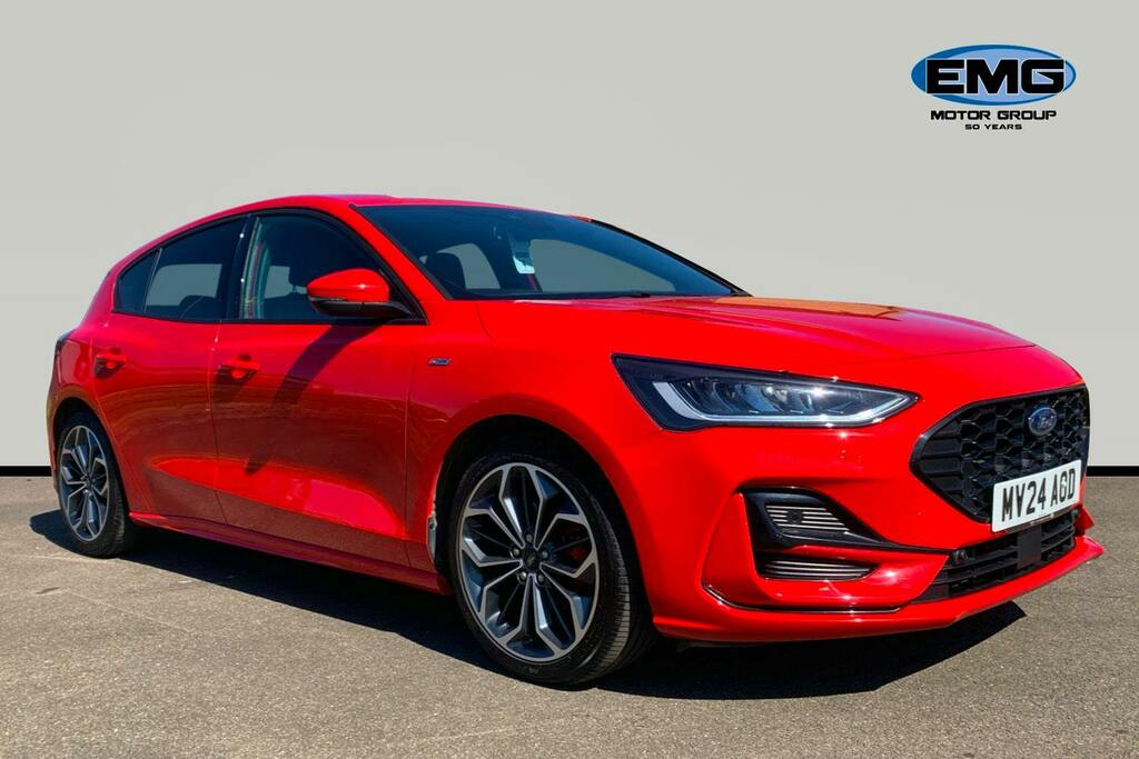 Ford Focus 1.0T Ecoboost Mhev St Line X Hatchback Red