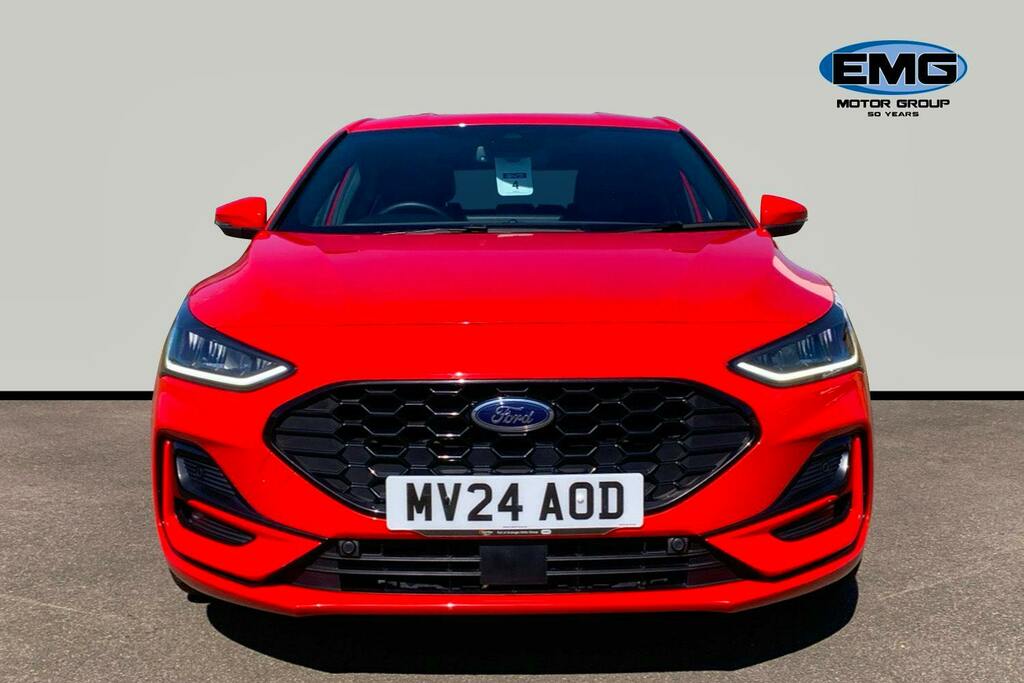 Ford Focus 1.0T Ecoboost Mhev St Line X Hatchback MV24AOD Red #2