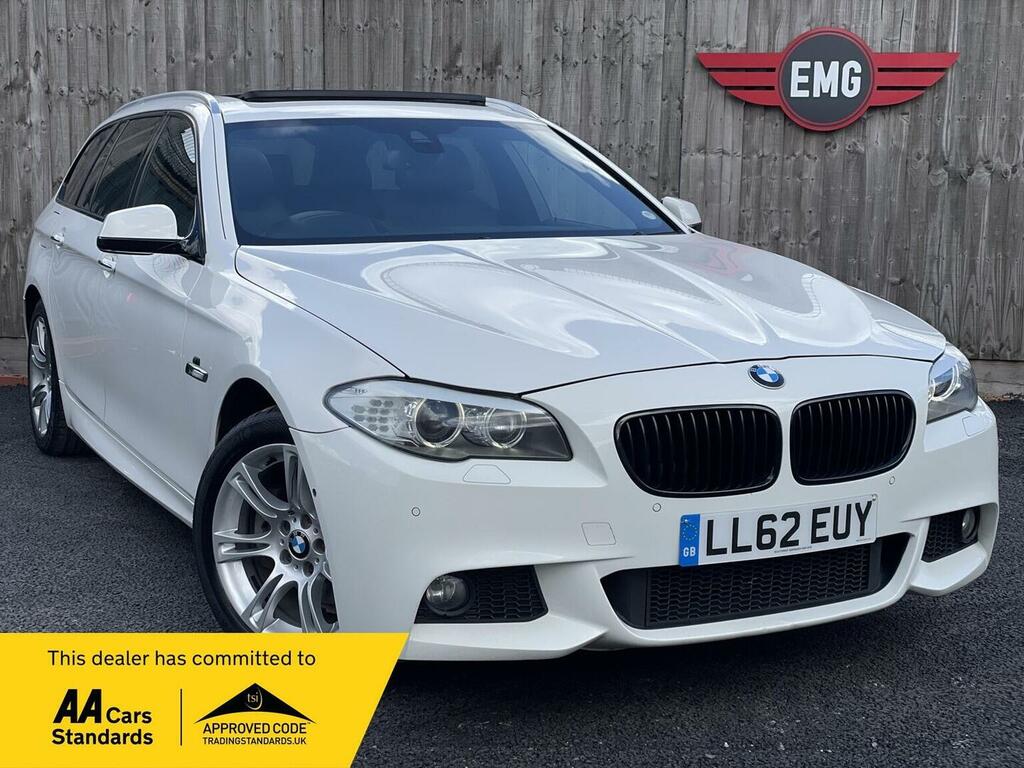 BMW 5 Series 2.0 520D M Sport Touring Steptronic Euro 5 Ss 5 White